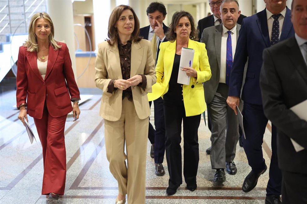 La consejera de Sostenibilidad y Medio Ambiente de la Junta de Andalucía, Catalina García, durante su intervención en el Senado. A 06 de mayo de 2026, en Madrid (España). 