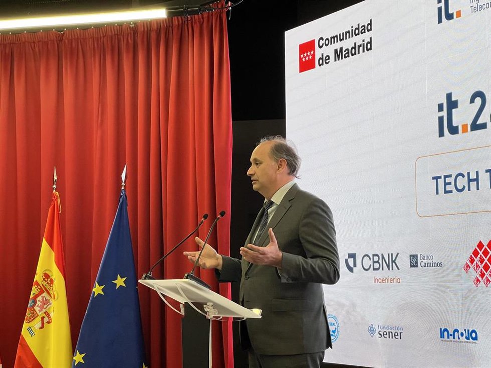 Archivo - El consejero de Digitalización, Miguel López-Valverde.