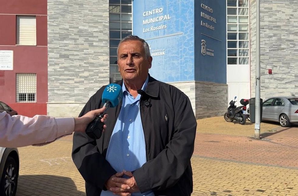 El candidato de Por Andalucía al Parlamento andaluz por la provincia de Huelva, José Antonio Jiménez.