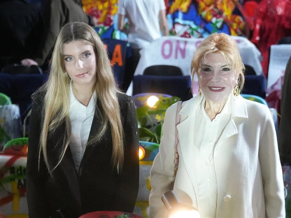 Carmen Cervera mantiene la máxima discreción sobre el estado de salud de su madre, la baronesa Thyssen