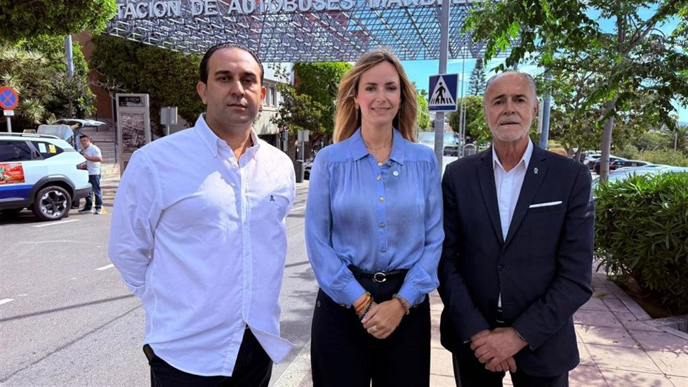 La candidata de Vox al Parlamento de Andalucía, Yolanda Gómez, en Marbella