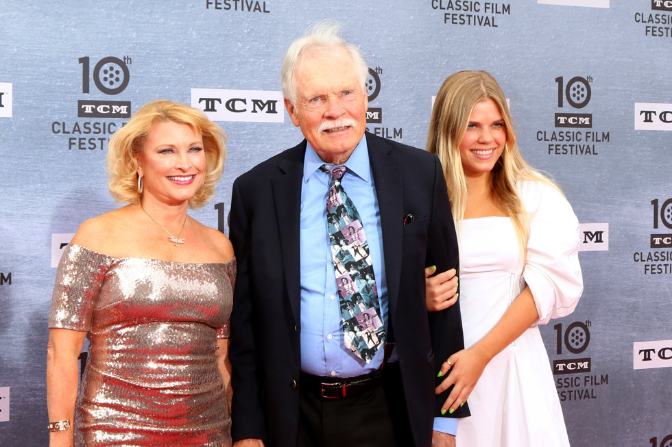 El empresario Ted Turner en 2019, en el estreno de una película en Los Ángeles. . 