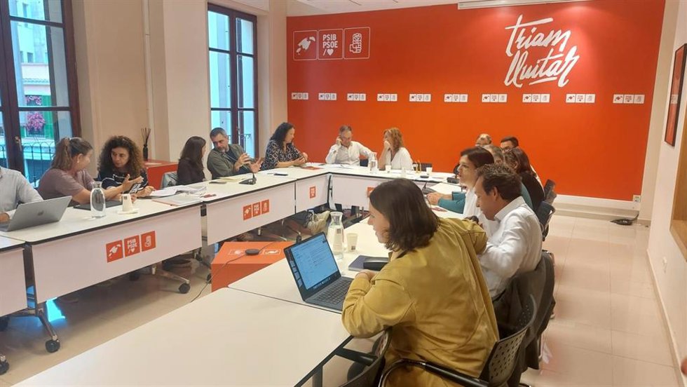 Reunión de la Comisión Ejecutiva del PSIB.