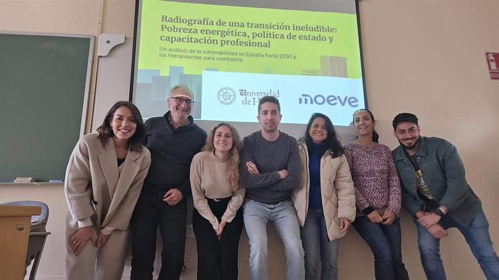 Equipo que desarrolla el proyecto TecEnergía 2.0 de la Universidad de Huelva.