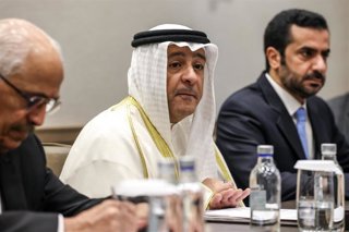 Archivo - El secretario general del Consejo de Cooperación para los Estados Árabes del Golfo (CCG), Jasem Mohamed Albudaiwi