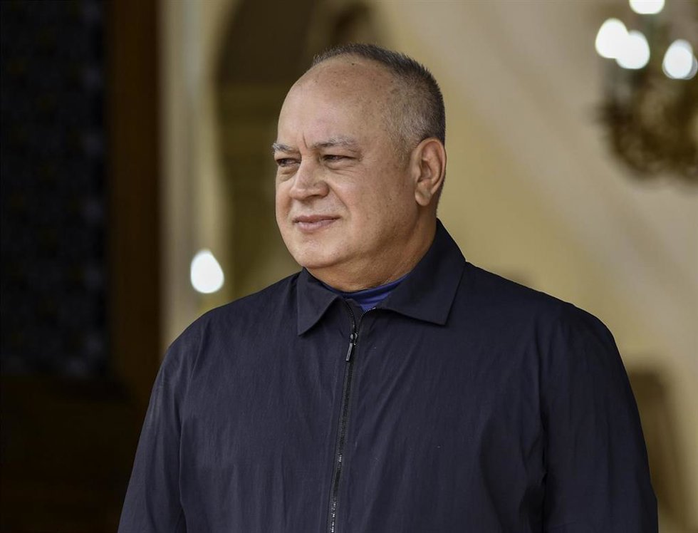 Archivo - El ministro del Interior de Venezuela, Diosdado Cabello, en una imagen de archivo
