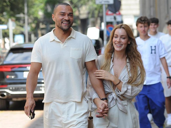 Archivo - Jesse Williams y Alejandra Onieva