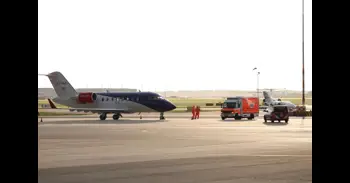 El avión inicial que debía trasladar a pacientes con hantavirus a Ámsterdam hace una parada para repostar en Valencia