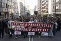 Más de mil trabajadores del Metal se echan a la calle en Vigo para reclamar un convenio provincial digno