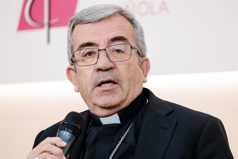 El presidente de la CEE y arzobispo de Valladolid, Mons Luis Argüello.