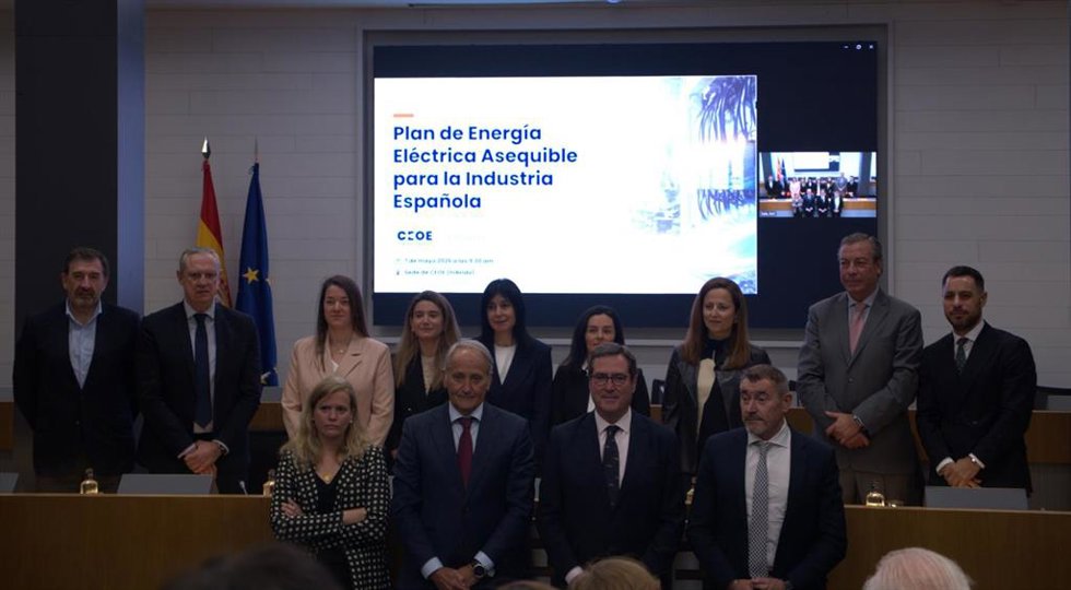 Miembros de la Alianza en la sede de la CEOE 2026.