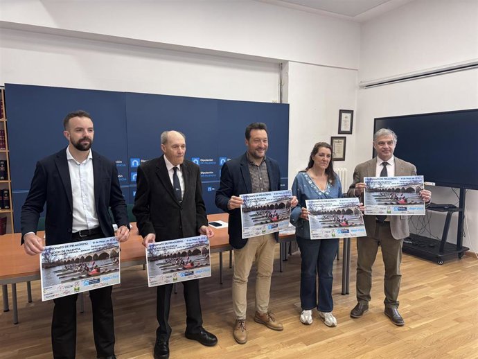 Presentación del Campeonato de Piragüismo Diputación de Palencia.