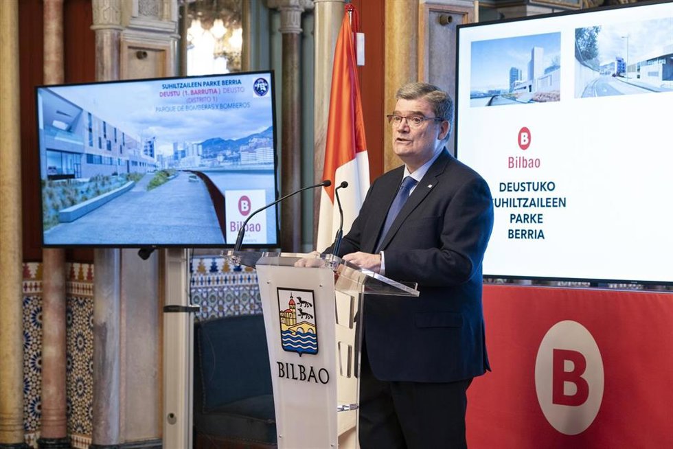 Archivo - El alcalde de Bilbao, Juan Mari Aburto.