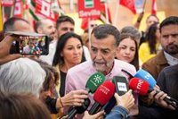 Maíllo agradece el "acompañamiento" de Podemos en la campaña para el 17M: "Lo anecdótico es si hay coincidencia"