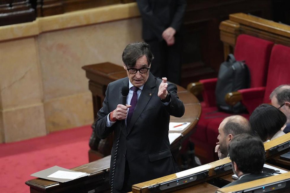 Archivo - El president de la Generalitat Catalana, Salvador Illa