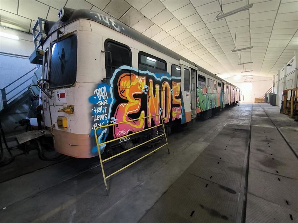 Tren cedido por FGV a SFM para rehabilitarlo y destinarlo a tareas divulgativas.
