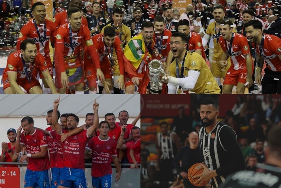 Una pantalla gigante en el Palacio de Deportes permitirá ver los partidos decisivos del Jimbee, la Minera y el Cebé