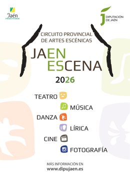 Cartel del X Circuito Jaén Escena.