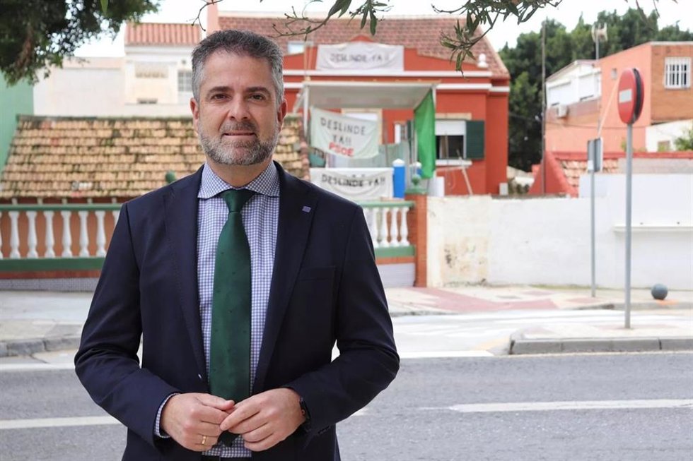 El Vicesecretario Del PP De Málaga Y Concejal Responsable Del Distrito Este, Carlos Conde.