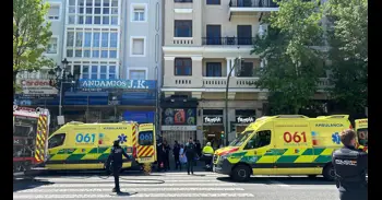 Un conductor drogado atropella a tres mujeres frente al Ayuntamiento de Santander