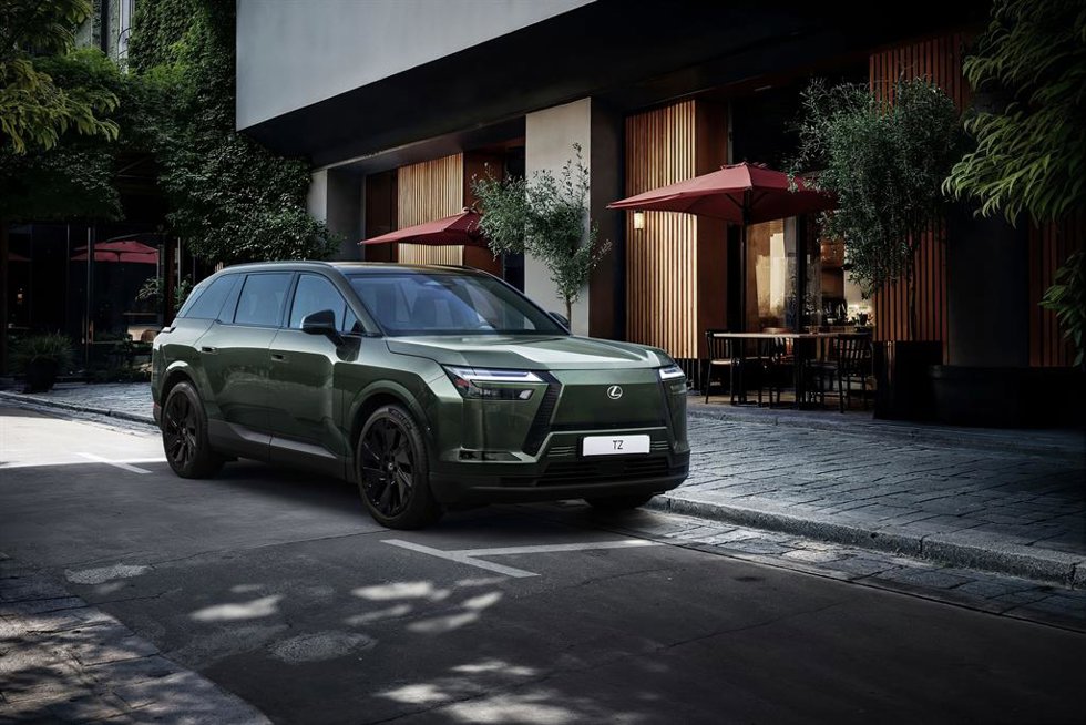 Lexus presenta el nuevo TZ, un SUV 100% eléctrico de seis plazas con hasta 540 kilómetros de autonomía.