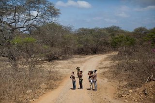 Observadores de aves en el Parque Nacional Cerros de Amotape Piura