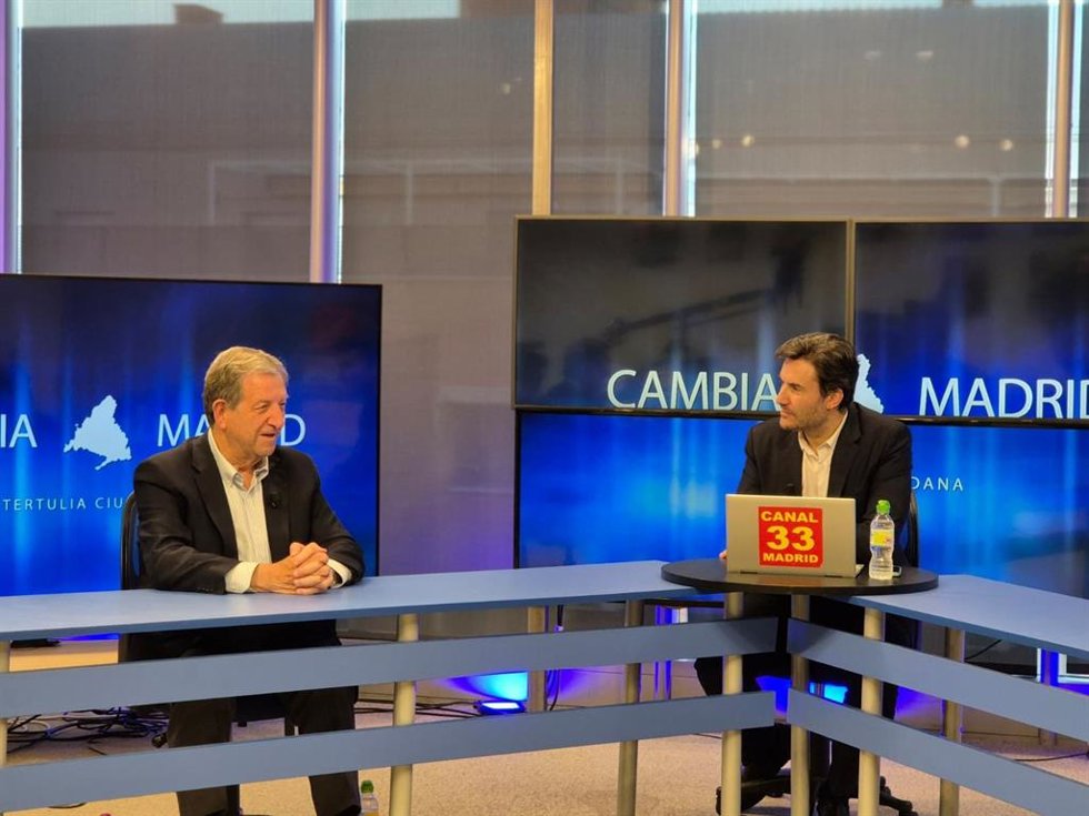 El alcalde de Villanueva de la Cañada, Luis Partida