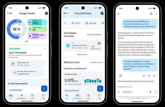 Aplicación Google Health