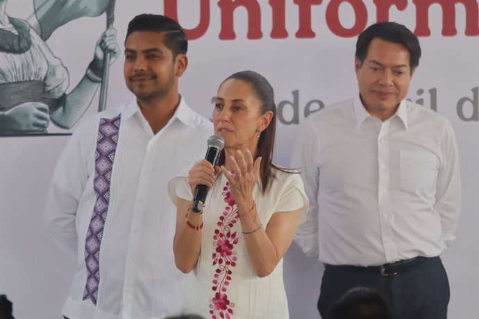 Mexico's President Claudia Sheinbaum Pardo