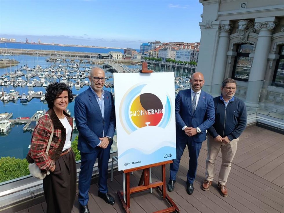 Presentación de la imagen y programación del Verano 2026 de Gijón.