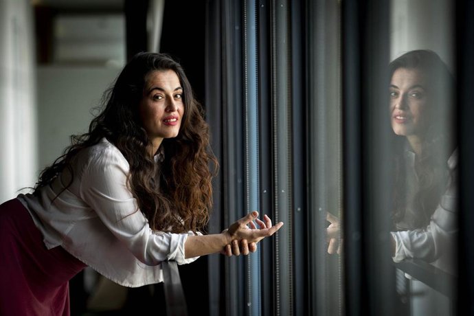 La artista Silvia Pérez Cruz durante una entrevista para Europa Press, a 7 de mayo de 2026, en Madrid (España). La cantante presenta su nuevo trabajo ‘Oral_Abisal’.