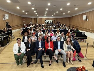 Participantes en el XI Encuentro de Profesionales de Tratamiento Familiar, celebrado en el Espacio ALMA de Almería.