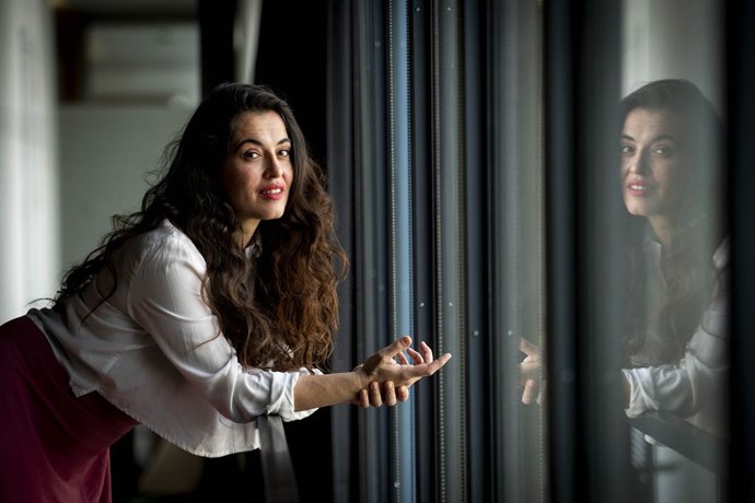 La artista Silvia Pérez Cruz durante una entrevista para Europa Press, a 7 de mayo de 2026, en Madrid (España). La cantante presenta su nuevo trabajo ‘Oral_Abisal’.