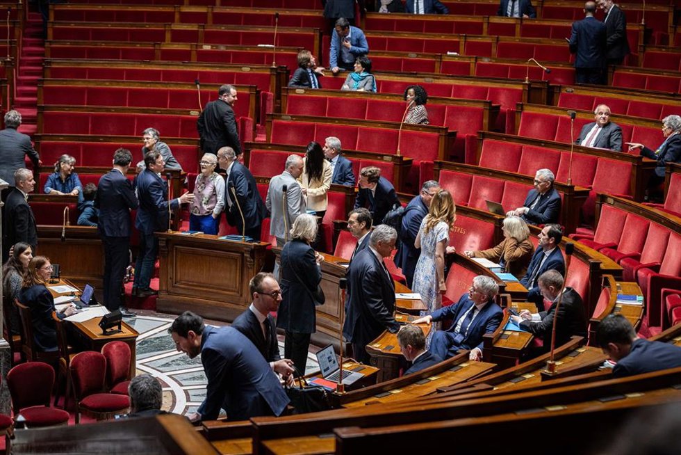 Una sesión en la Asamblea Nacional francesa