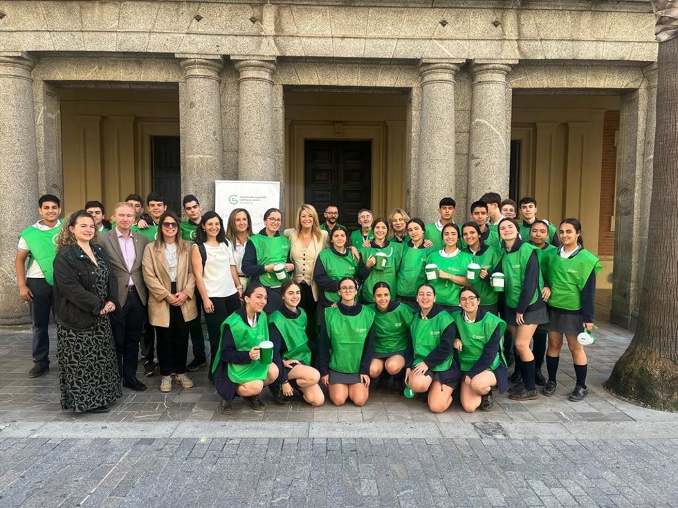 Día de la Cuestación de la Asociación Española contra el Cáncer en Huelva.