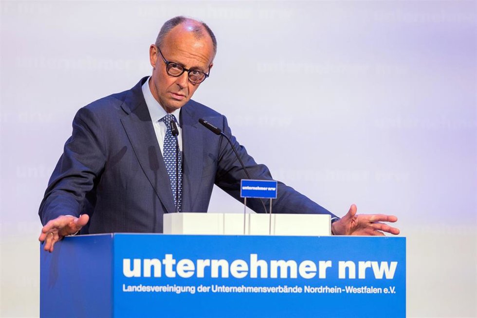 El canciller alemán, Friedrich Merz.