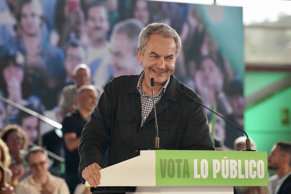 El expresidente del Gobierno José Luis Rodríguez Zapatero en una imagen de archivo. 