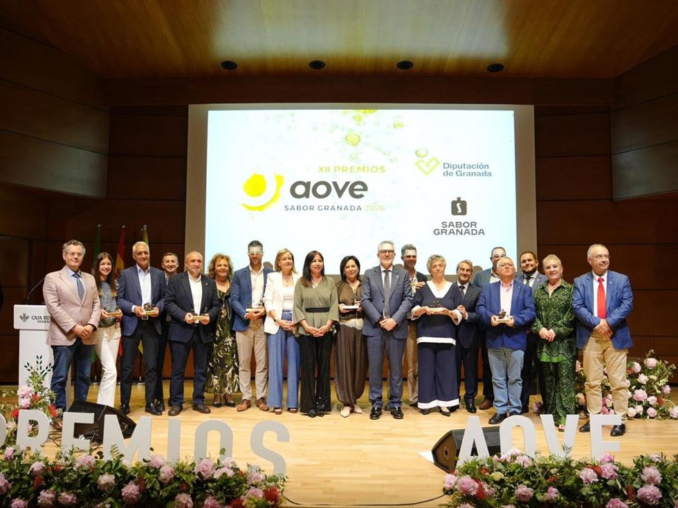 La XII edición de los Premios a los mejores Aceites de Oliva Virgen Extra 'Sabor Granada' de la Diputación de Granada.