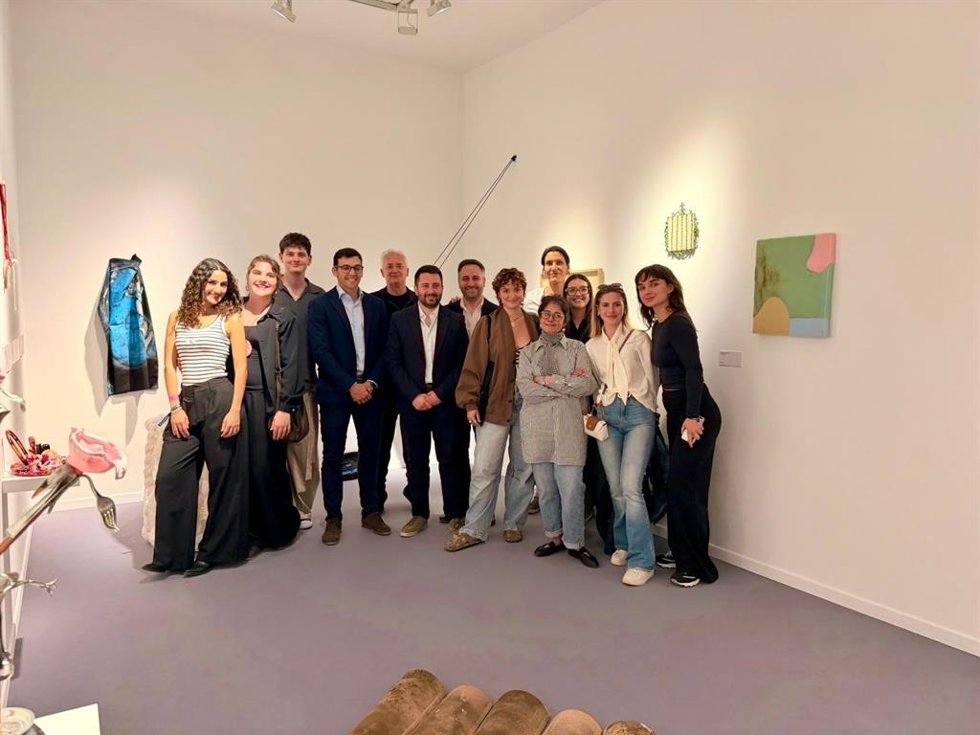Estudiantes de Adema en la exposición colectiva de la Bienal de Venecia.