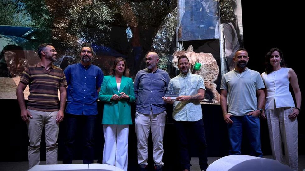 La consejera de Sostenibilidad y Medio Ambiente, Catalina García, en la gala de entrega de los III Premios Jaén por el Empleo Público.