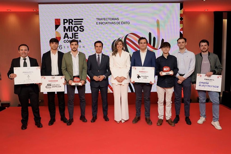 Galardonado en los Premios AJE Córdoba 26.