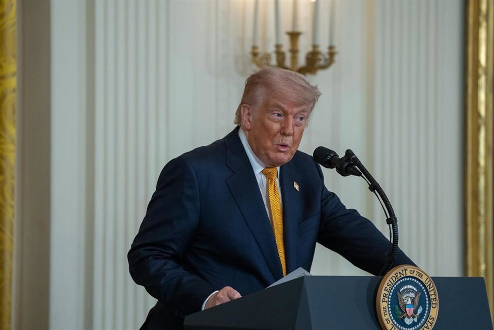 El presidente de Estados Unidos, Donald Trump, en una imagen de archivo