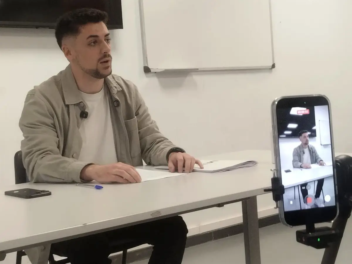 El portavoz de Más Madrid en Parla expulsado del partido, Miguel Fuentes. - EUROPA PRESS