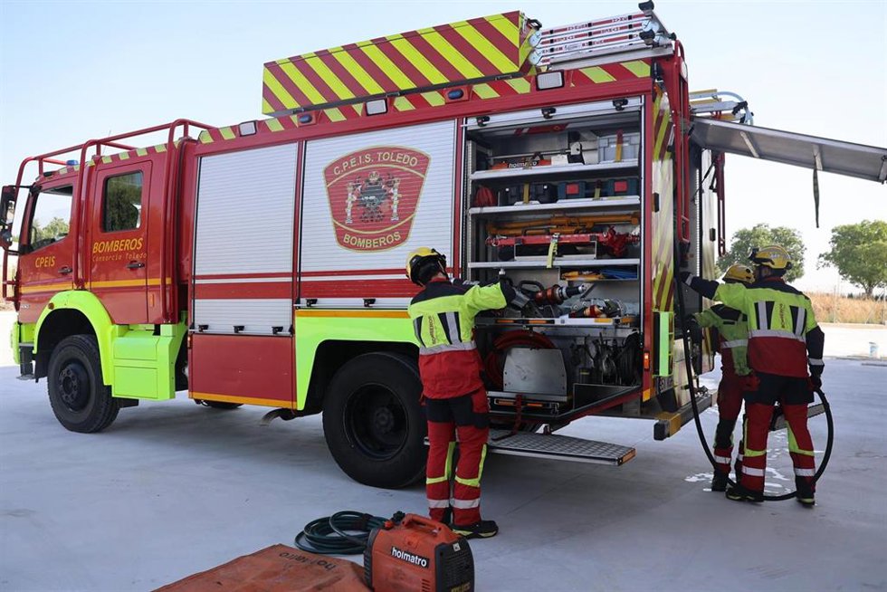 Archivo - Parque de Bomberos de Villarrubia de Santiago.