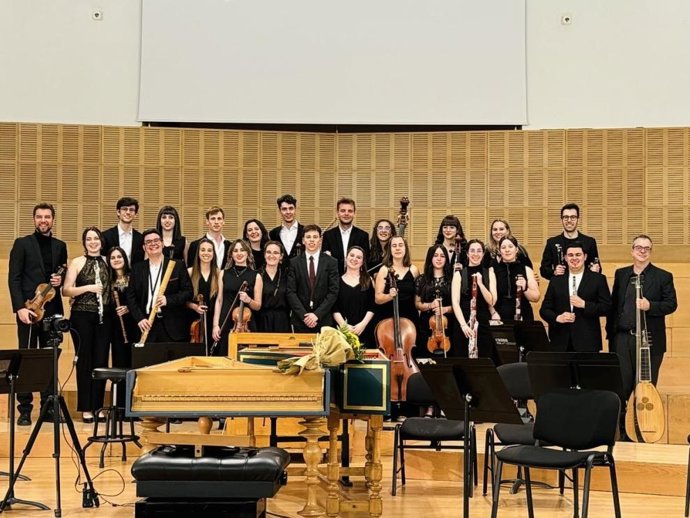 La Academia de Música Antigua del Conservatorio Superior de Música de Aragón (CSMA) actuará este sábado en Fraga.