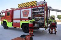 Extinguido el incendio en una fábrica de Ontígola que ha requerido la movilización de 6 parques de bomberos