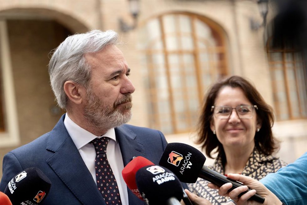 El presidente del Gobierno de Aragón, Jorge Azcón.