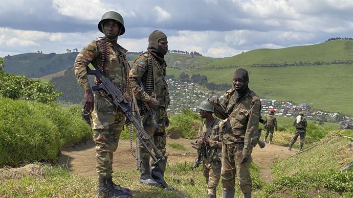 Archivo - Soldados en Masisi, en la provincia de Kivu Norte, en el este de República Democrática del Congo (RDC)