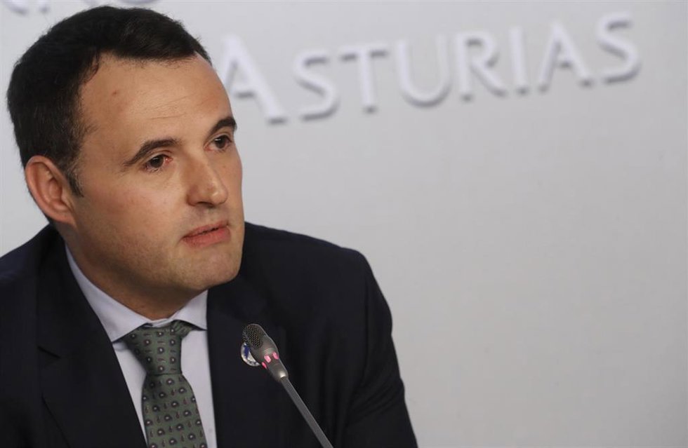 Archivo - El portavoz del Gobierno asturiano, Guillermo Peláez