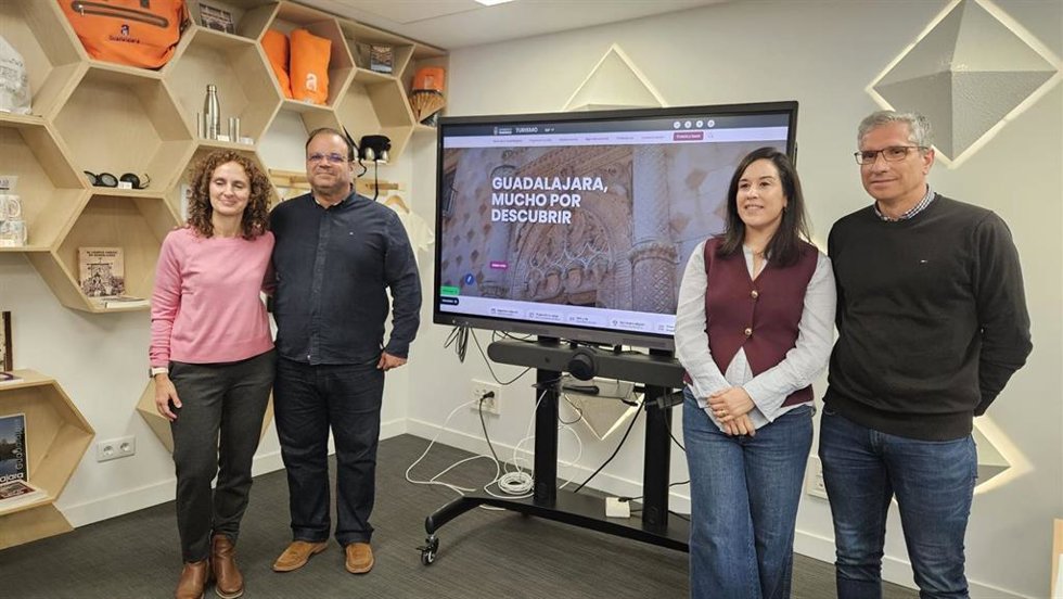 Presentación de la nueva web de Turismo de la ciudad, turismo.Guadalajara.Es.